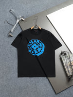 Alphabet Graffiti Splash Ink T shirt-2002