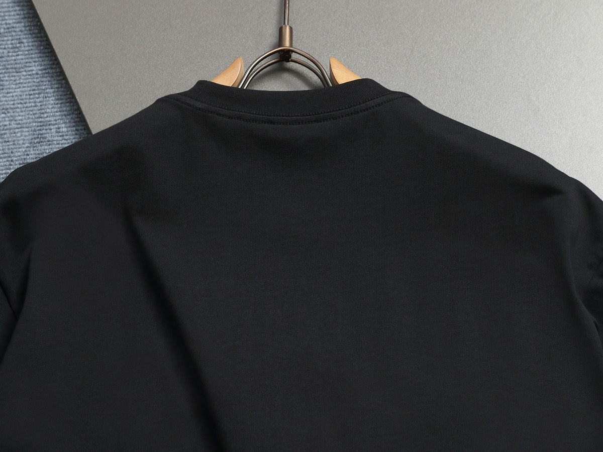 Alphabet Graffiti Splash Ink T shirt-2005