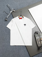 Alphabet Graffiti Splash Ink T shirt-2008