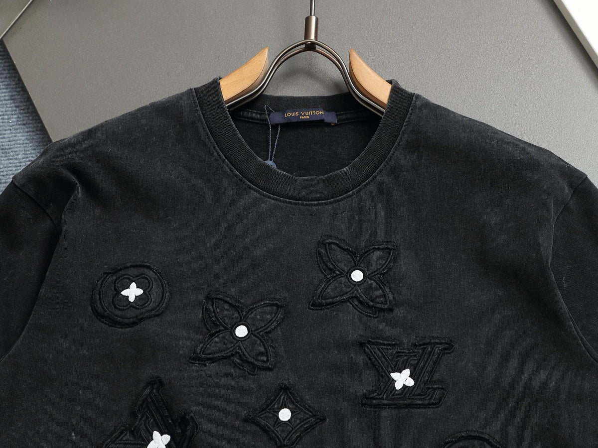 Alphabet Graffiti Splash Ink T shirt-2017