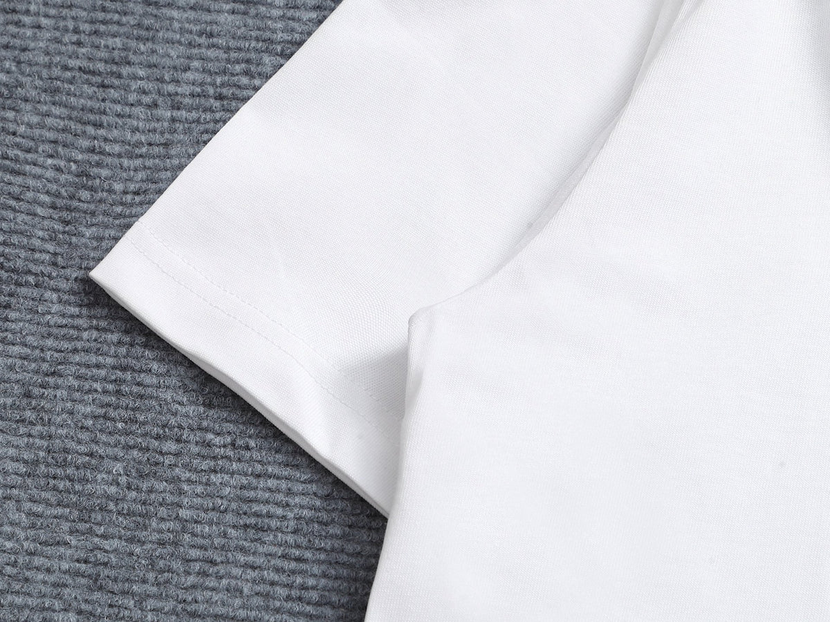 Alphabet Graffiti Splash Ink T shirt-2029