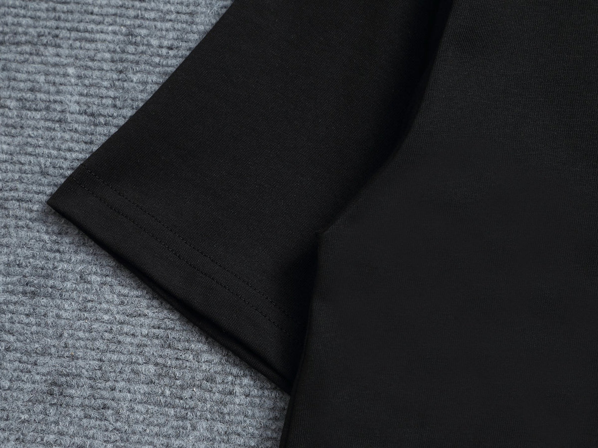 Alphabet Graffiti Splash Ink T shirt-2031