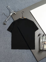 Alphabet Graffiti Splash Ink T shirt-2033