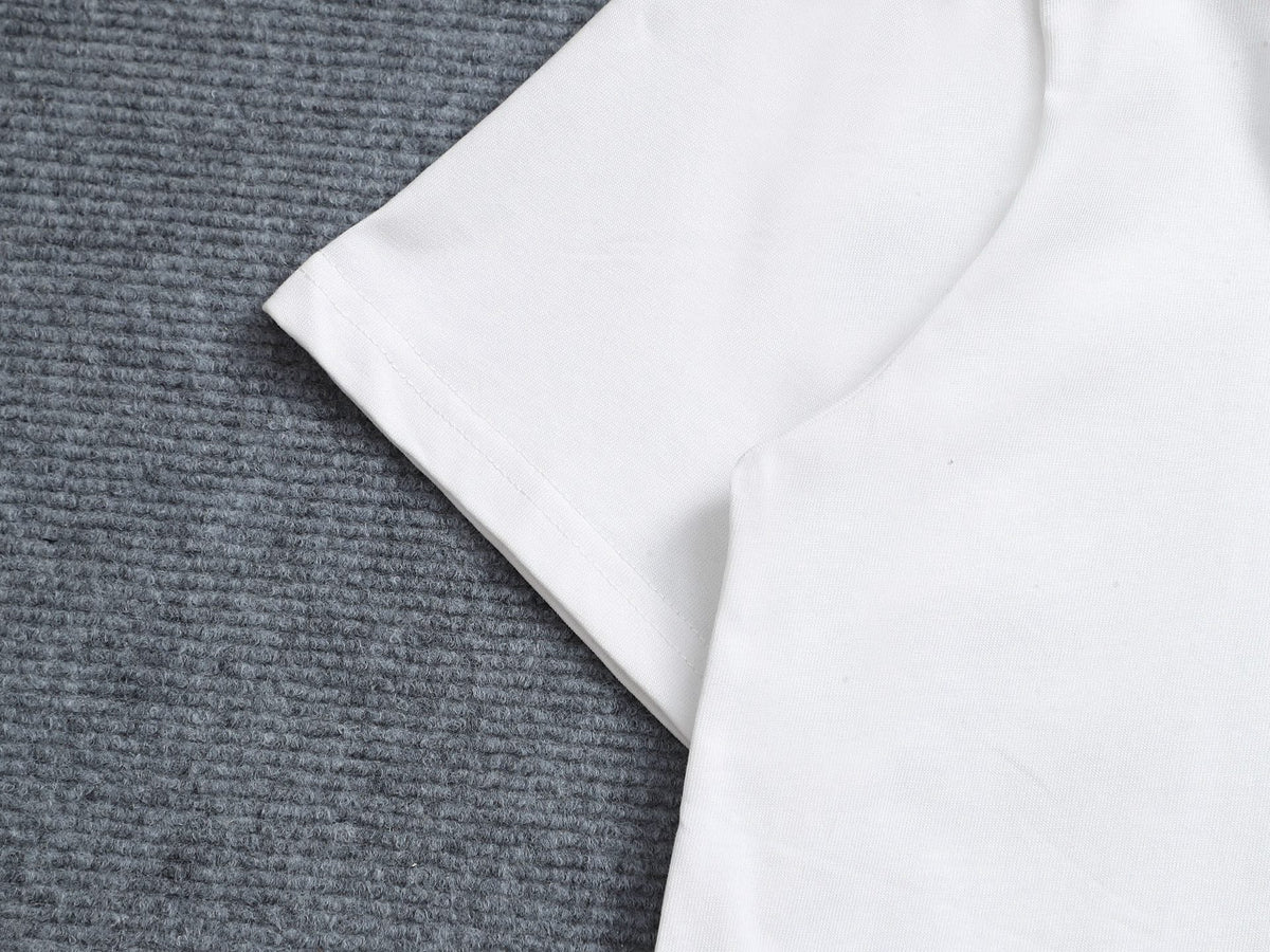 Alphabet Graffiti Splash Ink T shirt-2033