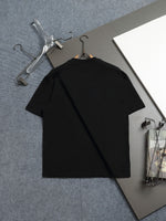 Alphabet Graffiti Splash Ink T shirt-2037