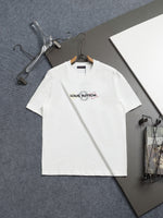 Alphabet Graffiti Splash Ink T shirt-2038