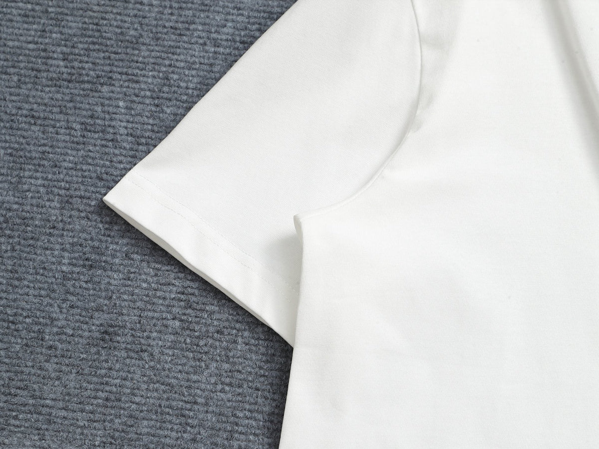 Alphabet Graffiti Splash Ink T shirt-2038