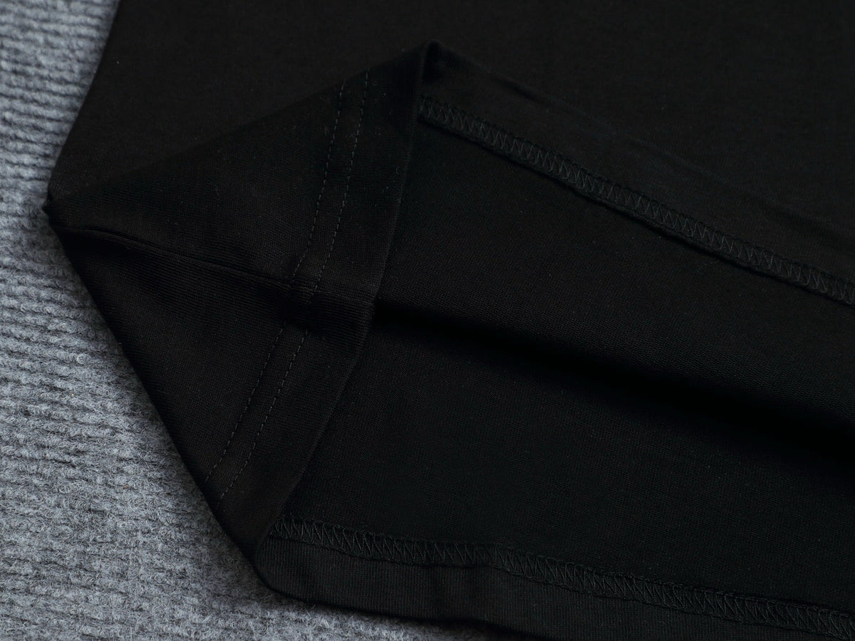 Alphabet Graffiti Splash Ink T shirt-2038