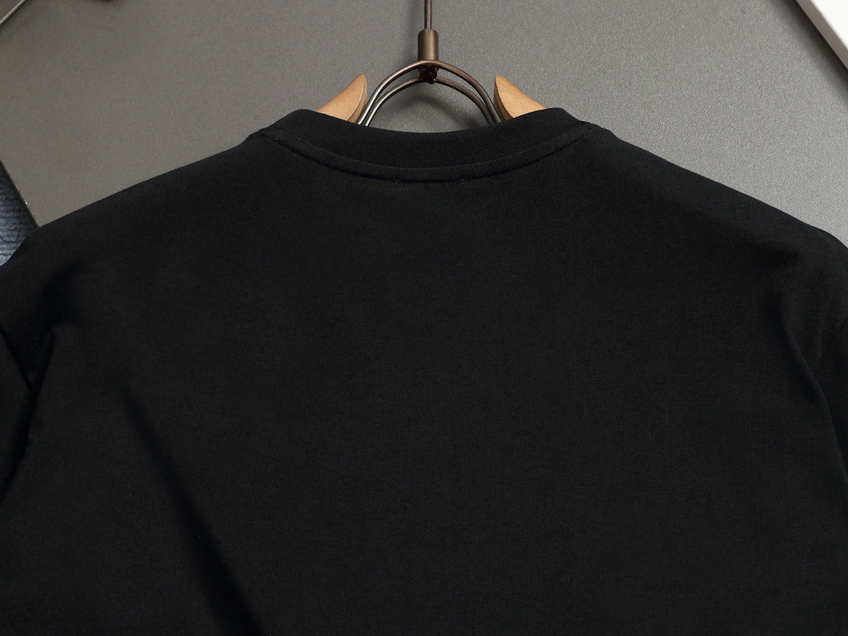 Alphabet Graffiti Splash Ink T shirt-2043