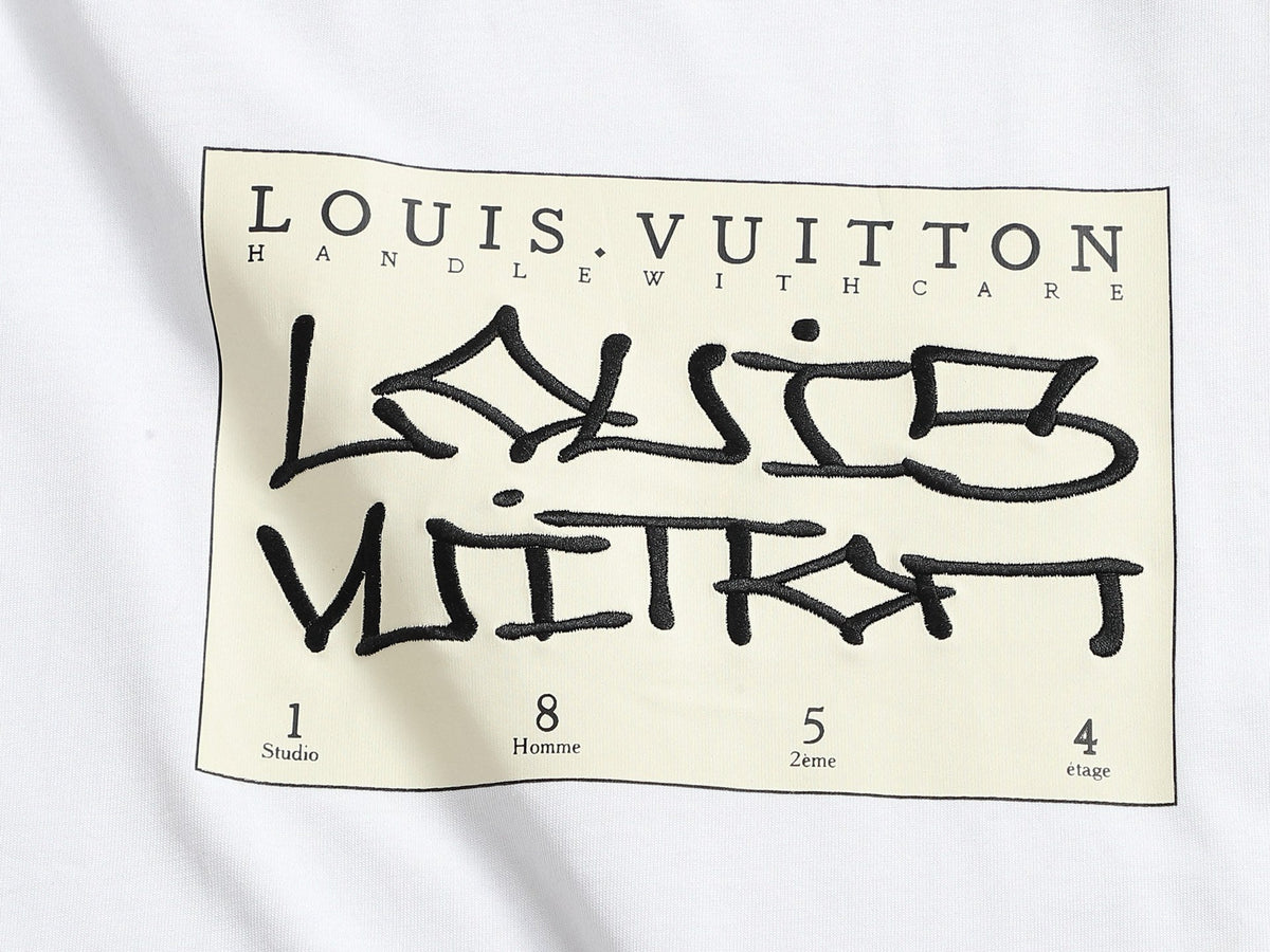 Alphabet Graffiti Splash Ink T shirt-2046