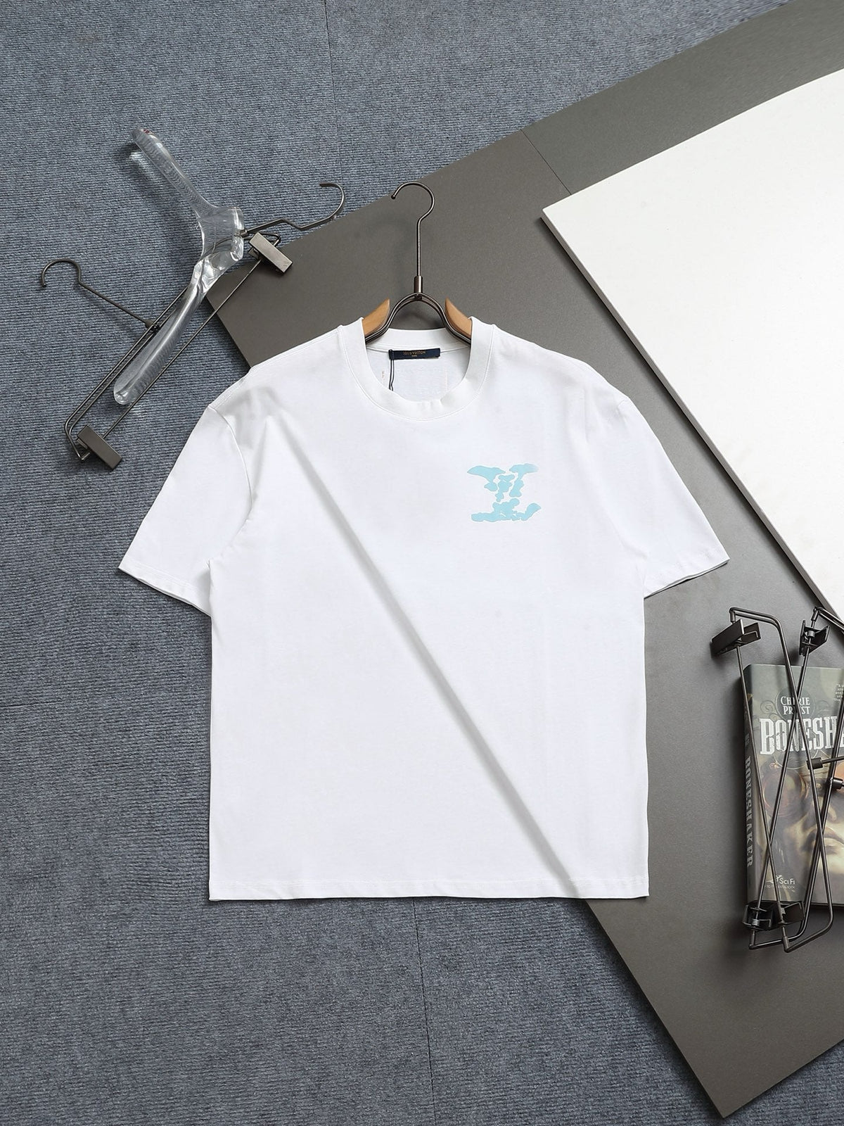 Alphabet Graffiti Splash Ink T shirt-2049