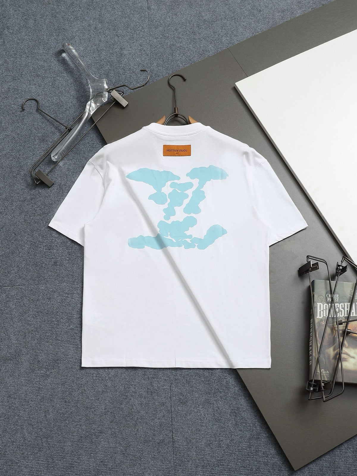 Alphabet Graffiti Splash Ink T shirt-2049