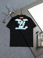 Alphabet Graffiti Splash Ink T shirt-2049