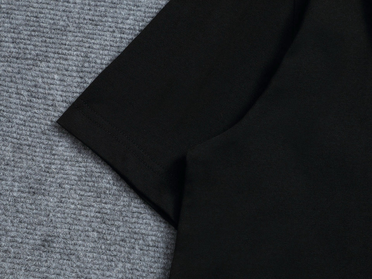 Alphabet Graffiti Splash Ink T shirt-2052