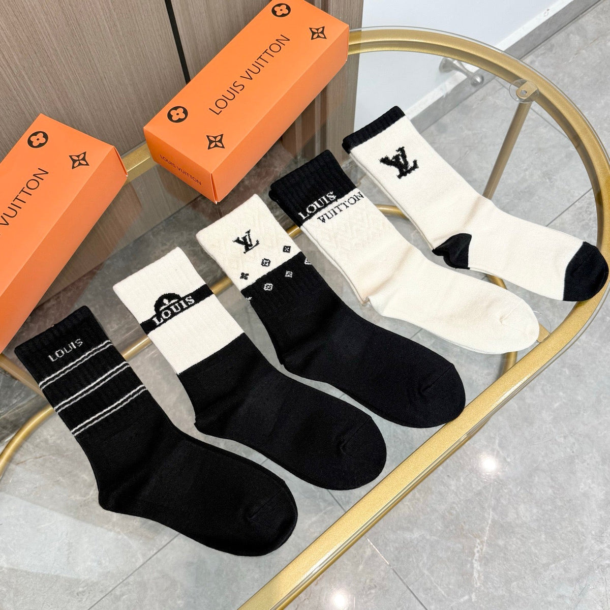 5-Pair Comfort Socks Set (1 BOX)-21