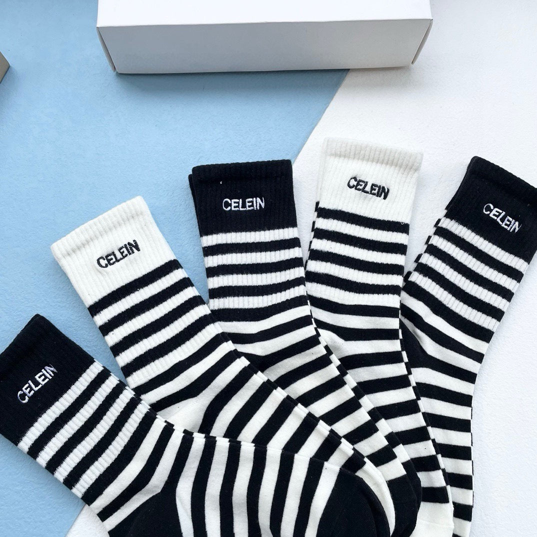 5-Pair Comfort Socks Set (1 BOX)-29