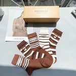 5-Pair Comfort Socks Set (1 BOX)-30