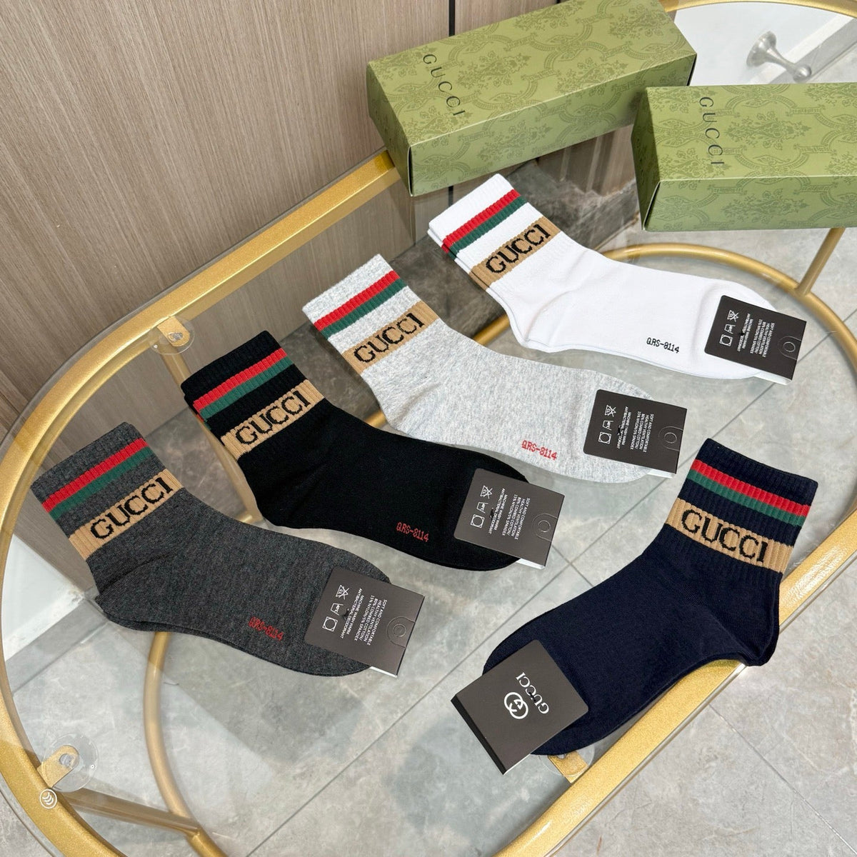 5-Pair Comfort Socks Set (1 BOX)-34