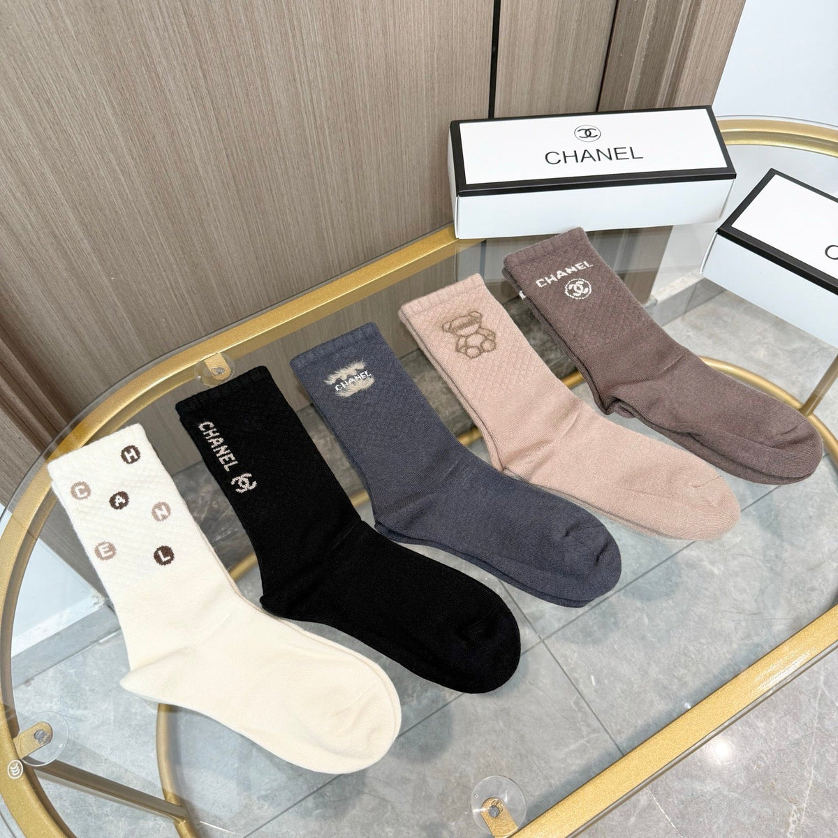 5-Pair Comfort Socks Set (1 BOX)-37