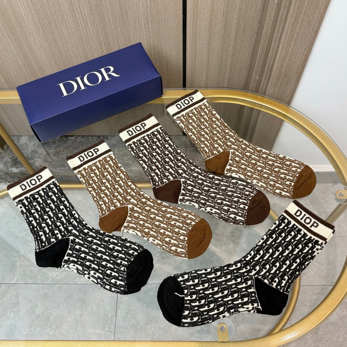 5-Pair Comfort Socks Set (1 BOX)-41