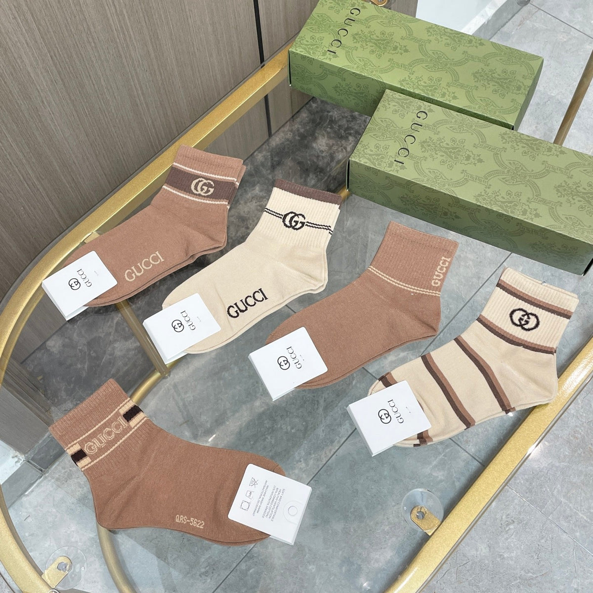 5-Pair Comfort Socks Set (1 BOX)-46