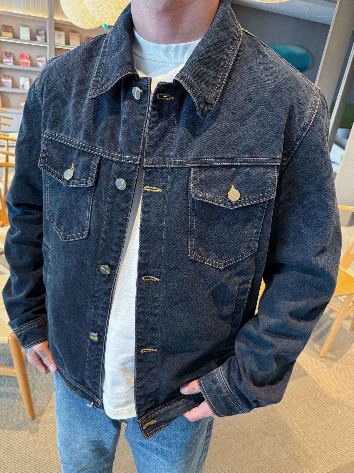 Premium Heavy-Duty Denim Jacket | Durable, Stylish & Built to Last-61