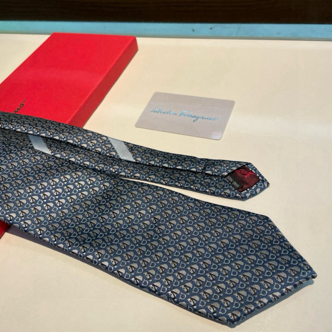 Handcrafted Jacquard Tie-17