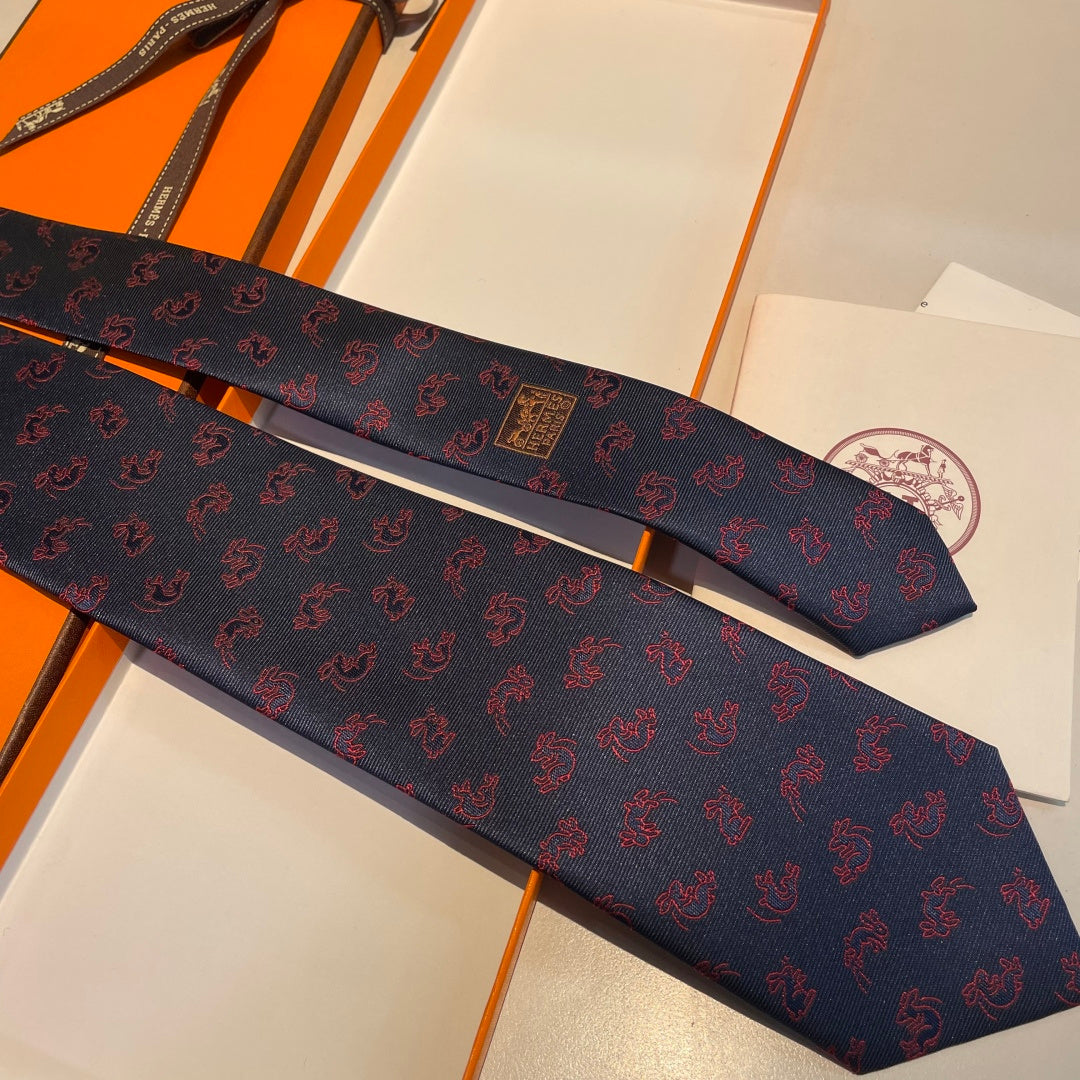 Handcrafted Jacquard Tie-24