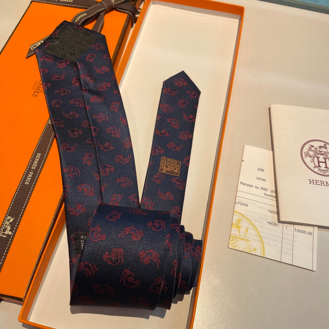 Handcrafted Jacquard Tie-24
