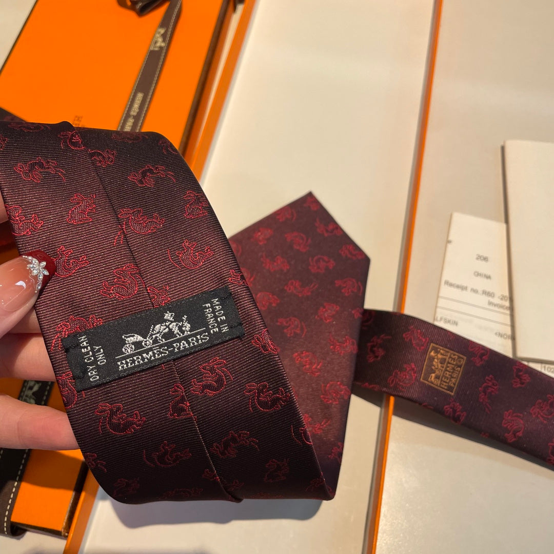 Handcrafted Jacquard Tie-25