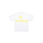 Yellow Letter Print T Shirt
