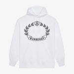 Oak Leaf Crest Print Hoodie
