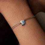 Blue Shell Chain Bracelet