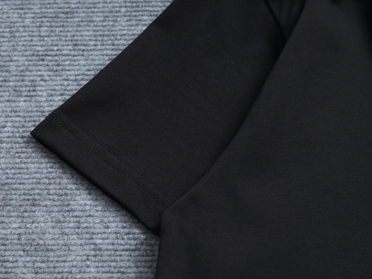 Alphabet Graffiti Splash Ink T shirt-2002