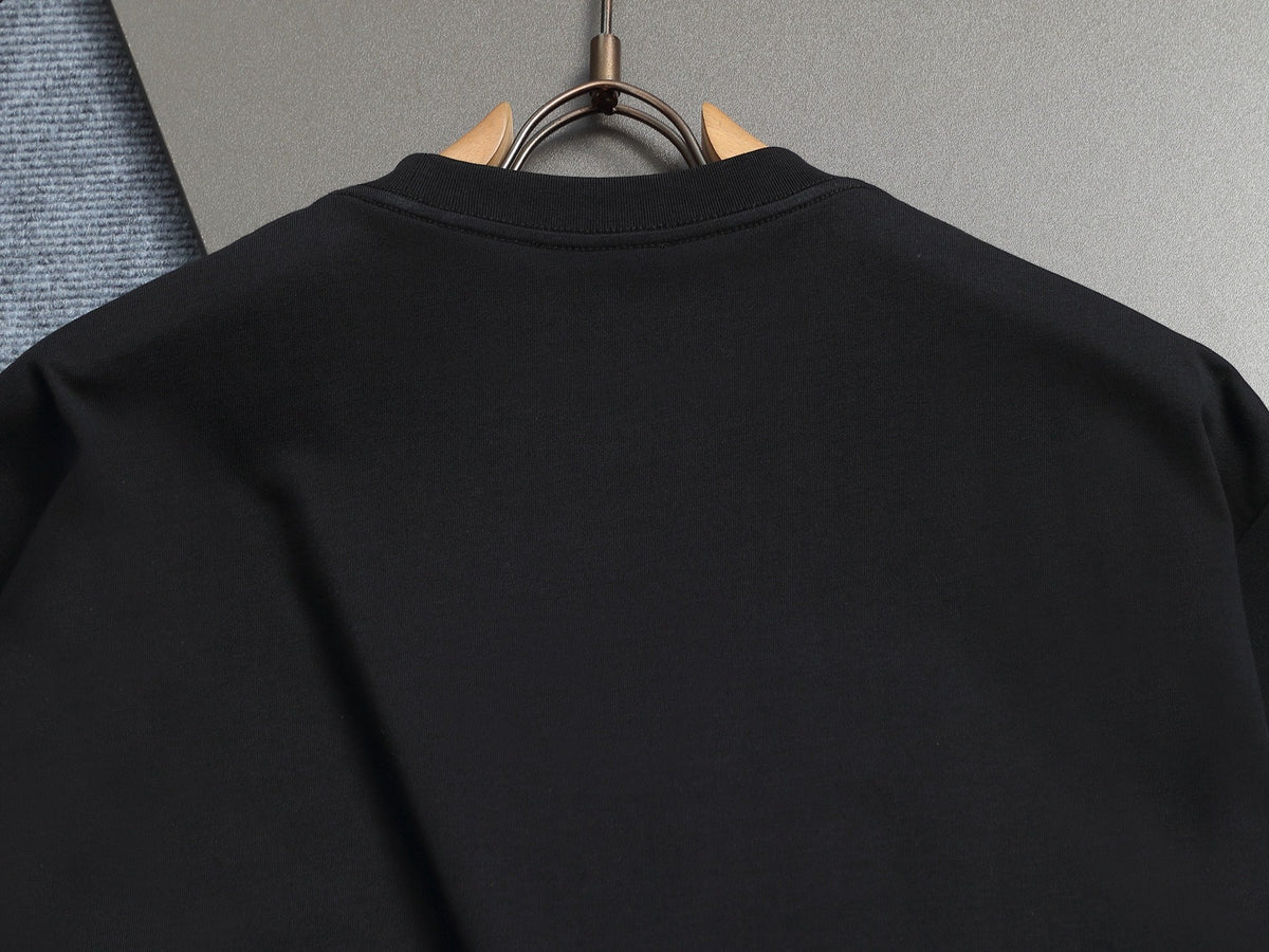 Alphabet Graffiti Splash Ink T shirt-2002