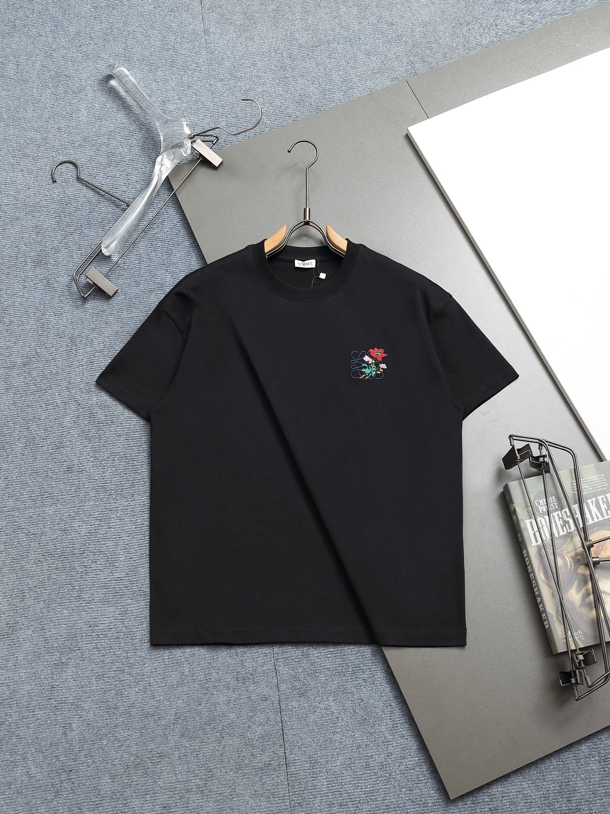 Alphabet Graffiti Splash Ink T shirt-2008