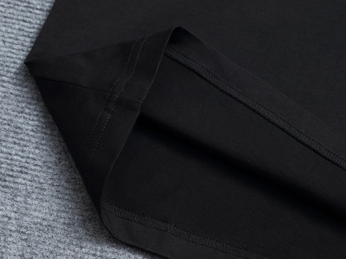 Alphabet Graffiti Splash Ink T shirt-2009