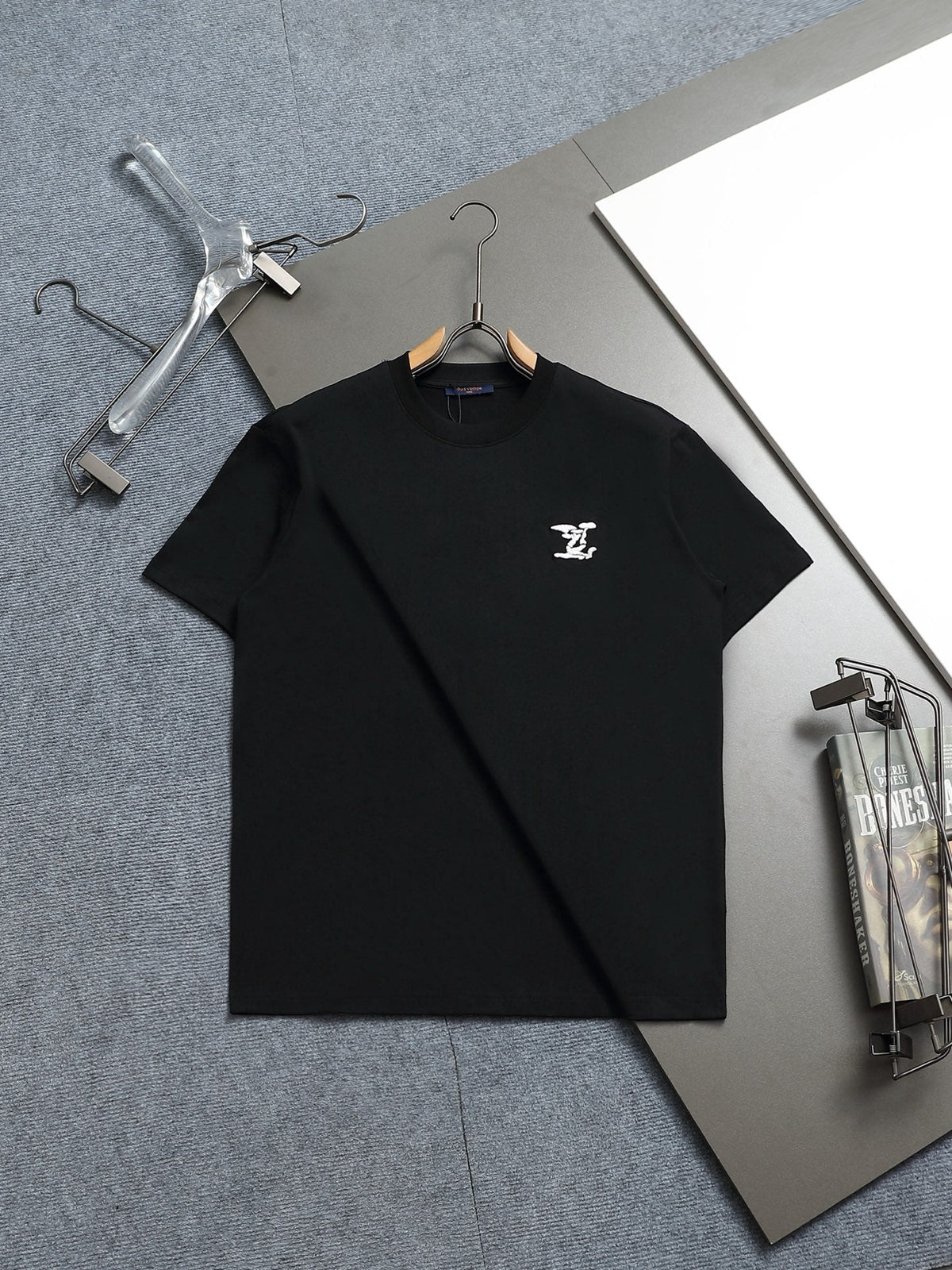 Alphabet Graffiti Splash Ink T shirt-2011