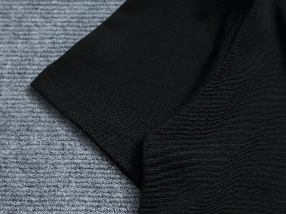 Alphabet Graffiti Splash Ink T shirt-2011