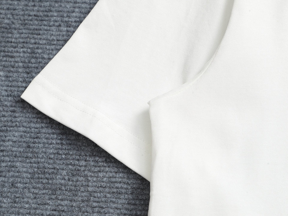 Alphabet Graffiti Splash Ink T shirt-2025