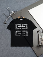 Alphabet Graffiti Splash Ink T shirt-2027