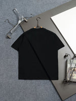 Alphabet Graffiti Splash Ink T shirt-2027