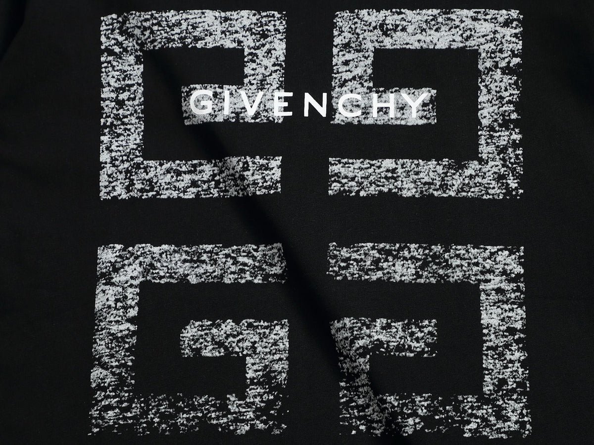 Alphabet Graffiti Splash Ink T shirt-2027