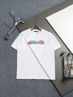 Alphabet Graffiti Splash Ink T shirt-2028