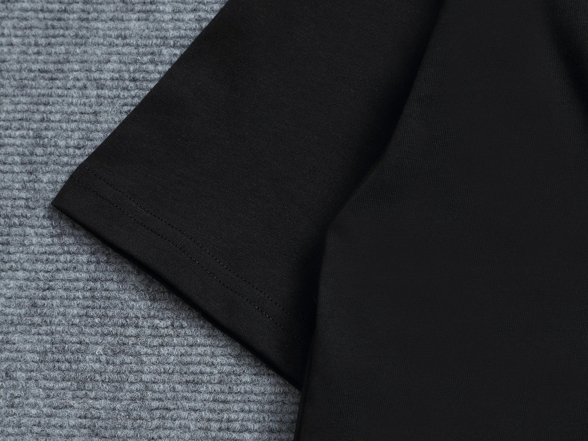 Alphabet Graffiti Splash Ink T shirt-2029