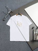 Alphabet Graffiti Splash Ink T shirt-2029