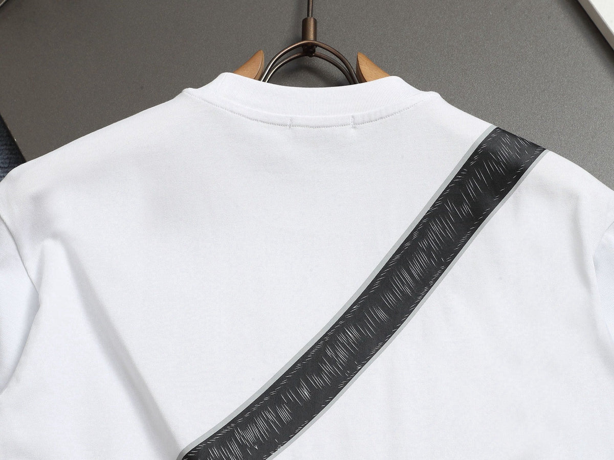 Alphabet Graffiti Splash Ink T shirt-2034