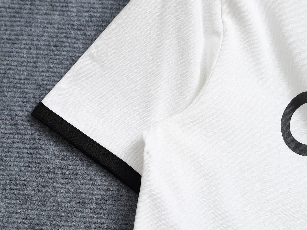 Alphabet Graffiti Splash Ink T shirt-2035