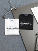 Alphabet Graffiti Splash Ink T shirt-2041