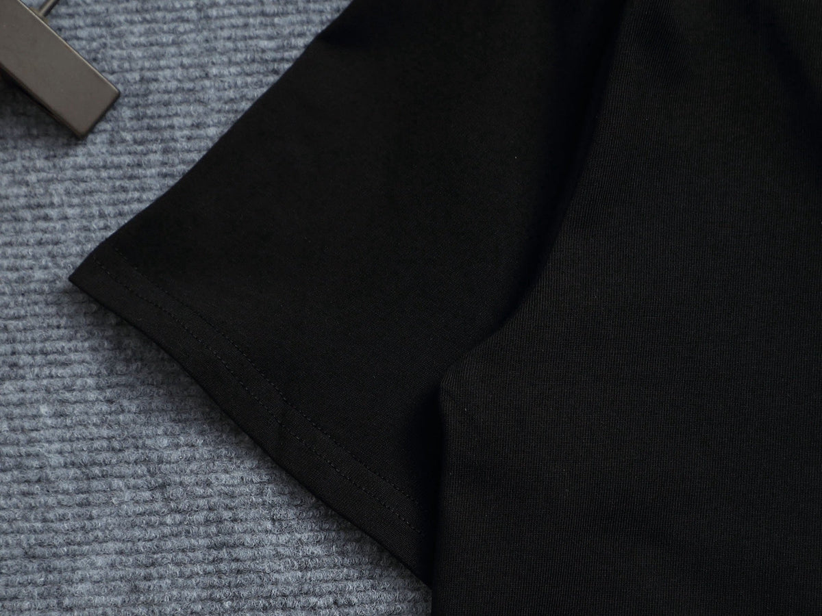 Alphabet Graffiti Splash Ink T shirt-2048